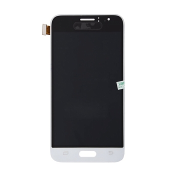 LCD дисплей для Samsung Galaxy J1 2016 SM-J120 в сборе, TFT Slim Metal (белый)