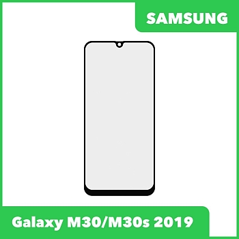 Стекло + OCA пленка для переклейки Samsung Galaxy M30s (M307F), Galaxy M30 (M305F), черный