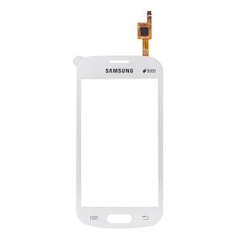 Сенсорное стекло (тачскрин) для Samsung Galaxy Trend GT-S7390, S7392, белый