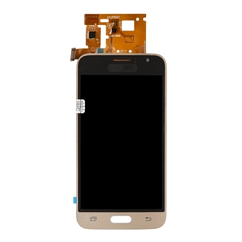 LCD дисплей для Samsung Galaxy J1 2016 SM-J120 в сборе, TFT с регулировкой яркости (золото)